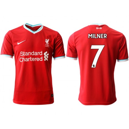Jalkapallo Pelipaidat/Peliasut Liverpool James Milner 7 Kotipaita 2020-2021